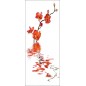 Sticker frigo Orchidée reflet 70x170cm